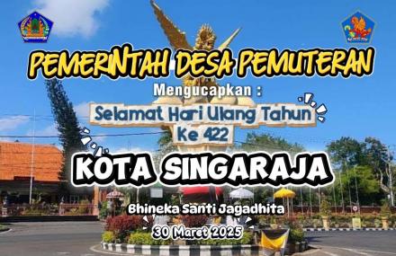 HUT Kota Singaraja ke-422